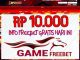 SPOT138 Freebet Gratis Rp 10.000 Tanpa Deposit