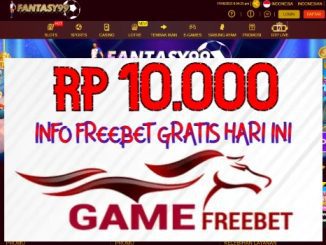 FANTASY99 Freebet Gratis Rp 10.000 Tanpa Deposit