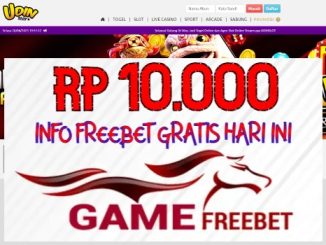 UDINSLOT Freebet Gratis RP 10.000 Tanpa Deposit