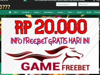 Mpo777 Freebet Gratis Rp 20.000 Langsung Di Depan