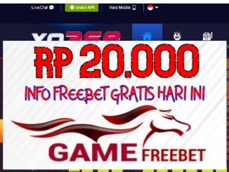 XO368 Game Freebet Rp 20.000 Tanpa Deposit