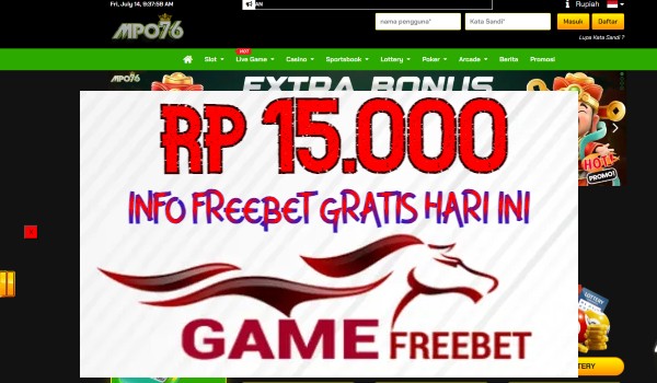 MPO76 Game Freebet Rp 15.000 Tanpa Deposit