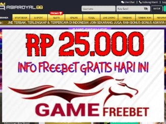 ASIAROYAL88 Game Freebet Rp 25.000 Tanpa Deposit