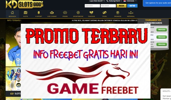 Kdslots777 Promo Slot 100% Bonus Di Depan