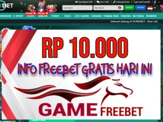 DUNIABET Game Freebet Rp 10.000 Tanpa Deposit