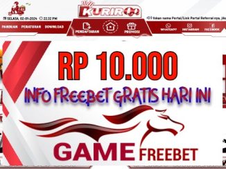 KurirQQ Game Freebet Rp 10.000 Tanpa Deposit
