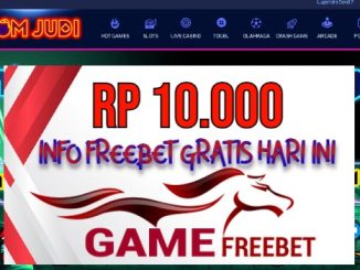 BOMJUDI Game Freebet Rp 10.000 Tanpa Deposit