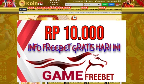 Koinid Game Freebet Rp 10.000 Tanpa Deposit