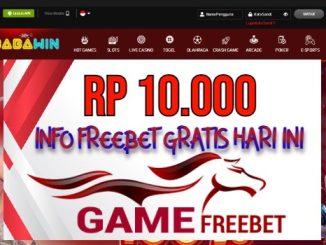 Babawin Game Freebet Rp 10.000 Tanpa Deposit
