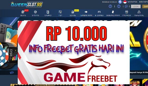 Queenslot99 Game Freebet Rp 10.000 Tanpa Deposit