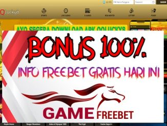 QQlucky8 Bonus New Member 100% Di Depan
