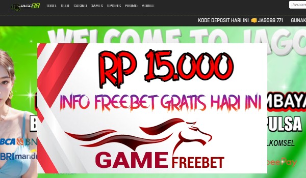 Jago88 Game Freebet Rp 10.000 Tanpa Deposit