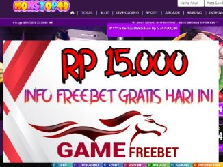 Nonstop4d Game Freebet Rp 15.000 Tanpa Deposit