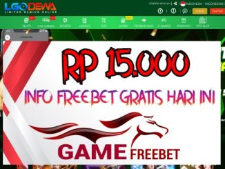 Lgodewa Game Freebet Rp 15.000 Tanpa Deposit