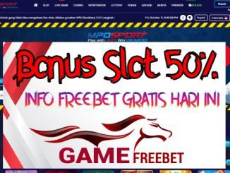 Mposport Bonus Slot 50% Khusus New Member