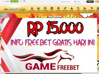 Sunmory33 Game Freebet Rp 15.000 Tanpa Deposit