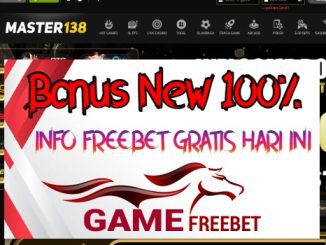 Master138 Bonus 100% Khusus New Member
