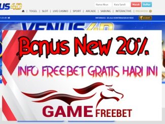 Venus4d Bonus 20% Khusus New Member