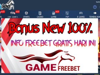 UG300 Bonus 100% Khusus New Member