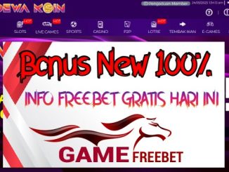DEWAKOIN Bonus 100% Khusus New Member