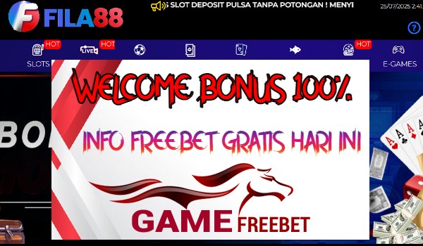FILA88 Welcome Bonus 100% New Member