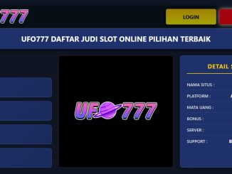 UFO777 Situs Platform Game Slot Terbaik